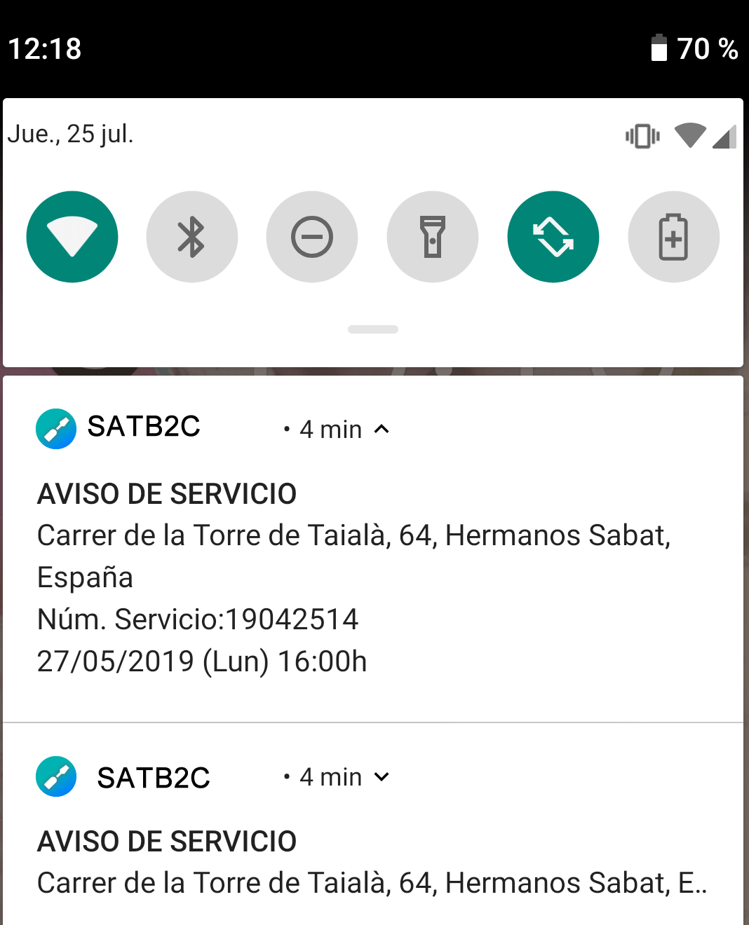 notificaciones push